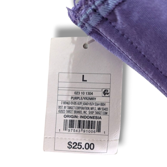 NWT Auden Purple Corset Bra, Sz L - Picture 4 of 9